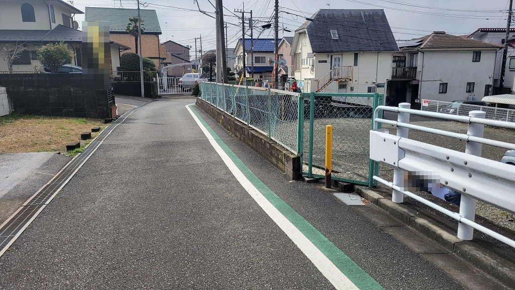 完成後の道路側からの様子